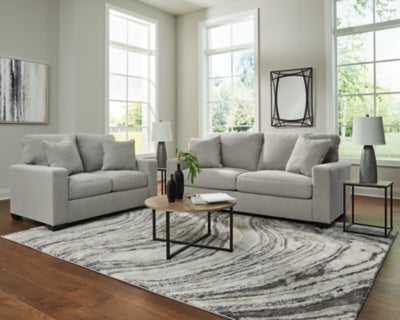 Amesley Sofa and Loveseat