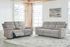 Barnsana Power Reclining Sofa and Loveseat
