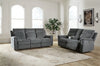 Barnsana Power Reclining Sofa and Loveseat
