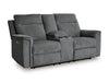 Barnsana Power Reclining Loveseat with Console