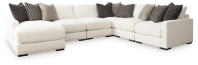 Elissa Court 6-Piece Sectional with Chaise