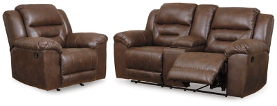 Stoneland Reclining Loveseat and Recliner