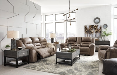 Stoneland Reclining Sofa, Loveseat and Recliner