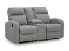 Moreau Place Reclining Loveseat with Console