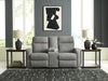 Moreau Place Reclining Loveseat with Console