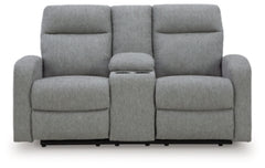 Moreau Place Reclining Loveseat with Console