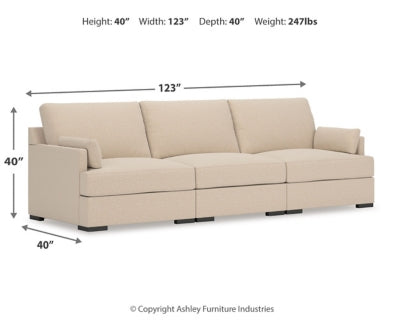 Regality 3-Piece Sectional Sofa