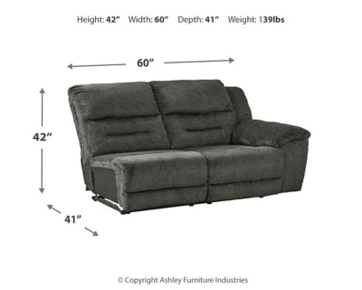 Nettington Right-Arm Facing Power Reclining Loveseat