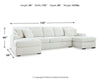 Leighelli 3-Piece Sectional with Chaise