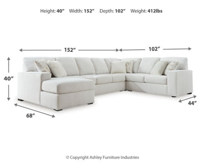 Leighelli 4-Piece Sectional with Chaise
