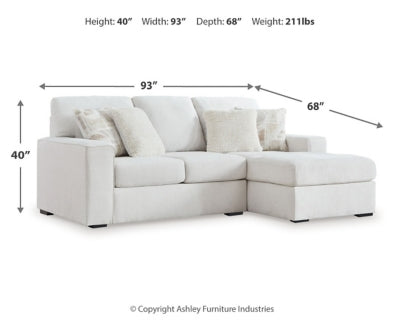 Leighelli 2-Piece Sectional with Chaise