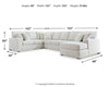 Leighelli 4-Piece Sectional with Chaise