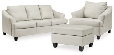 Sofá cama Genoa Queen, sillón y otomana de gran tamaño