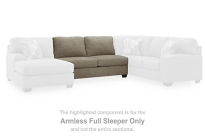 Newellen Armless Full Sleeper