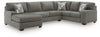 Newellen 3-Piece Sleeper Sectional with Chaise