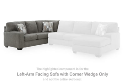 Newellen Left-Arm Facing Sofa with Corner Wedge