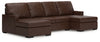 Modern Day 3-Piece Sectional with Double Chaise