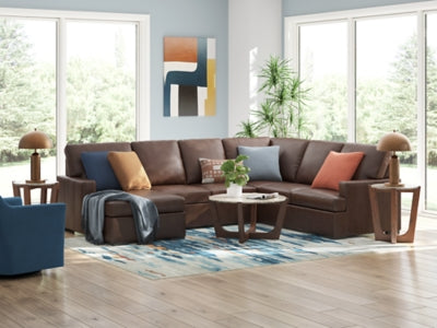 Modern Day 3-Piece Sectional with Chaise