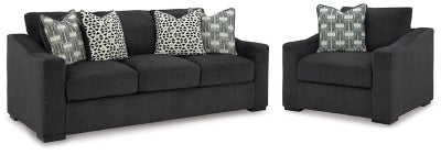 Wryenlynn Sofa and Oversized Chair