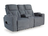 Forest Lake Power Reclining Loveseat with Console