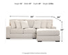 Larce 2-Piece Sectional with Chaise
