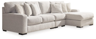 Sofá seccional de 3 piezas Larce con chaise longue