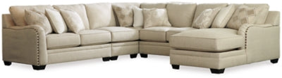 Seccional de 5 piezas Luxora con chaise longue