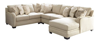Chaise esquinera con brazo derecho Luxora