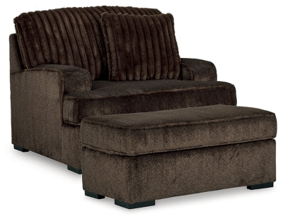 Aylesworth Oversized Chair and Ottoman