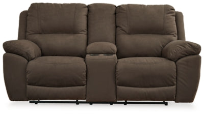 Next-Gen Gaucho Reclining Loveseat with Console
