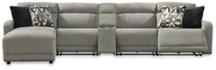 Colleyville 5-Piece Power Reclining Sectional with Chaise
