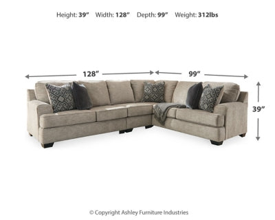 Bovarian 3-Piece Sectional