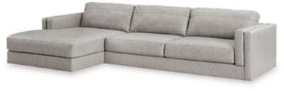 Seccional de 2 piezas Amiata con chaise longue