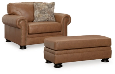 Sillón y otomana extragrandes Carianna