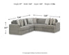 Avaliyah 5-Piece Sectional
