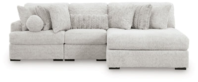 Seccional Snodoodle de 3 piezas con chaise longue