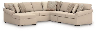 Seccional de 5 piezas con chaise LadyMae