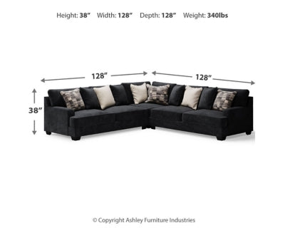 Lavernett 3-Piece Sectional