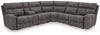 Next-Gen DuraPella 6-Piece Power Reclining Sectional