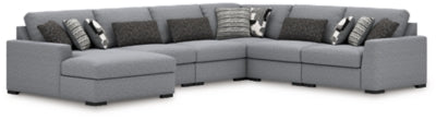 Sofá seccional Bealton de 6 piezas con chaise longue
