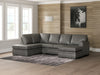 Dara Park 2-Piece Sectional with Chaise