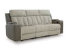 Stately Check Power Reclining Sofa
