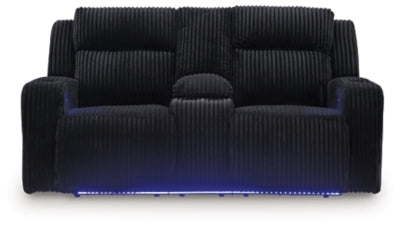 TwinBrooke Power Reclining Loveseat with Console