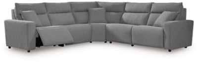Seccional reclinable eléctrico de 5 piezas Modmax II