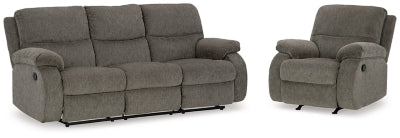 Scranto Reclining Sofa and Recliner
