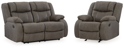 Sofá reclinable y sillón reclinable First Base