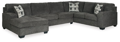 Seccional de 3 piezas Ballinasloe con chaise longue