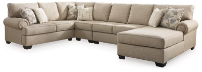 Seccional Baceno de 4 piezas con chaise