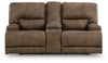 Time-Piece Power Reclining Loveseat with Console