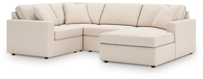 Sofá modular Modmax de 4 piezas con chaise longue
